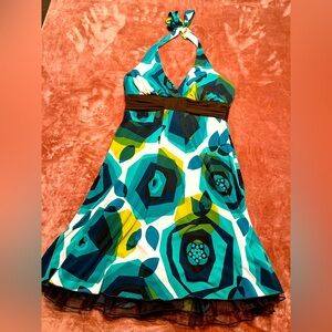 EUC Speechless Halter Dress